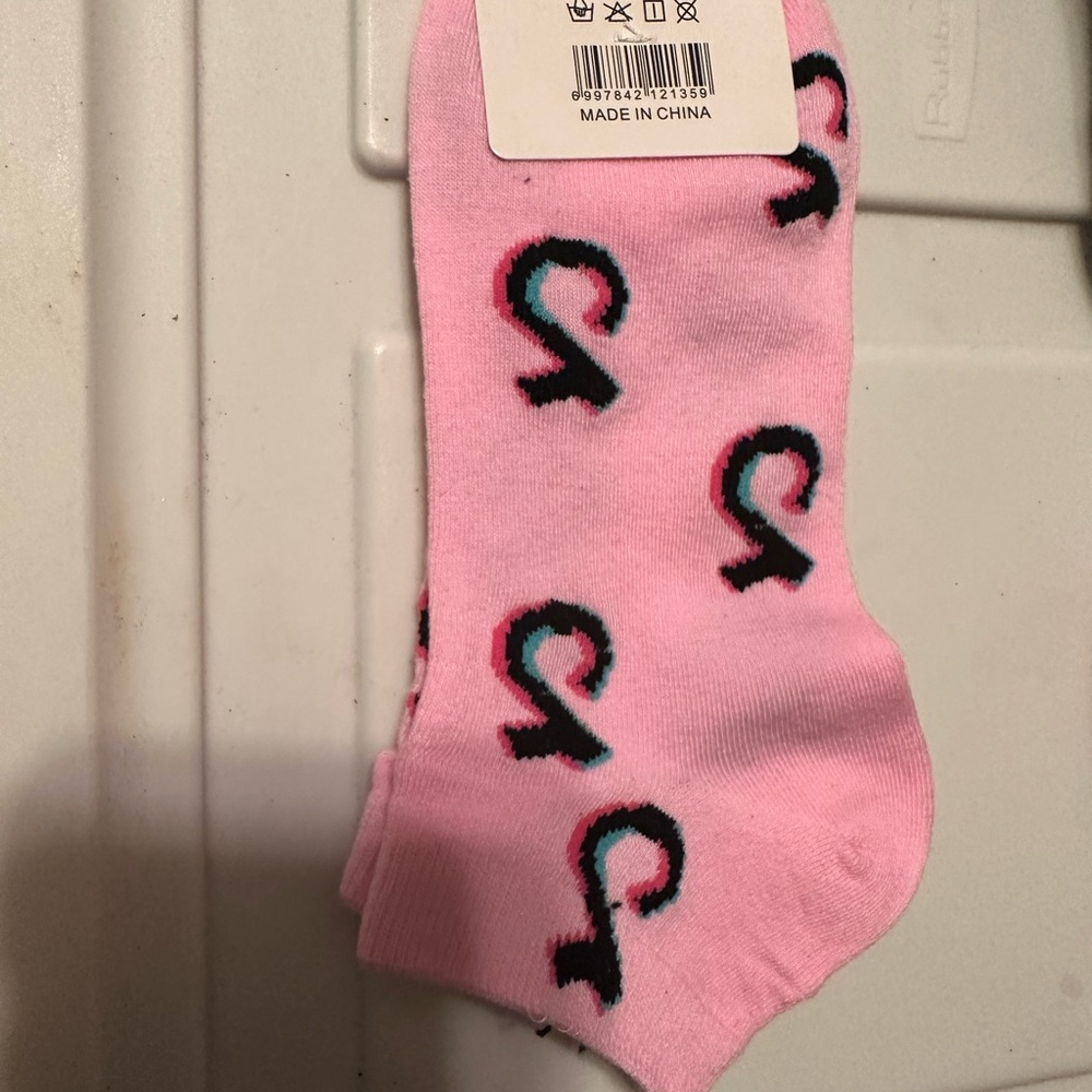 Pink Patterned women’s Socks